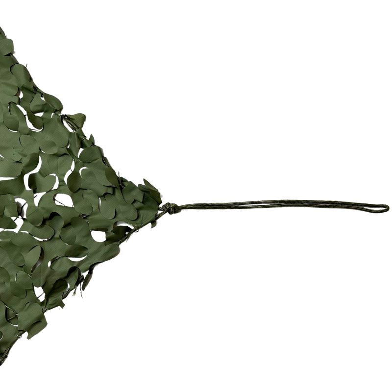 Rete mimetica triangolare verde