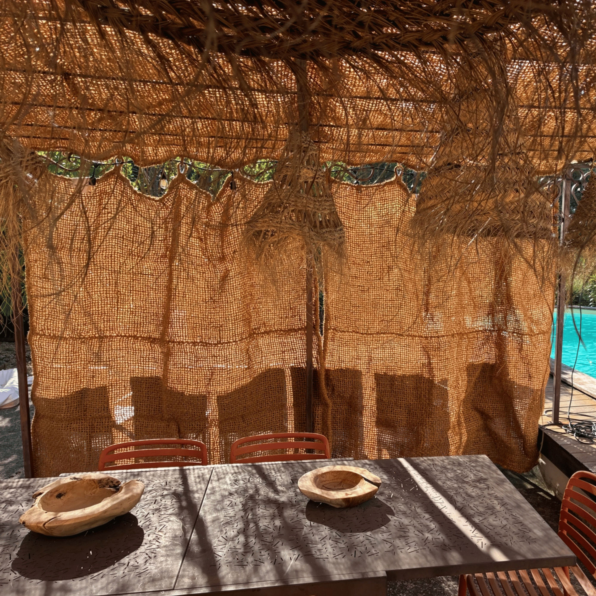 tenda in fibra di cocco 2