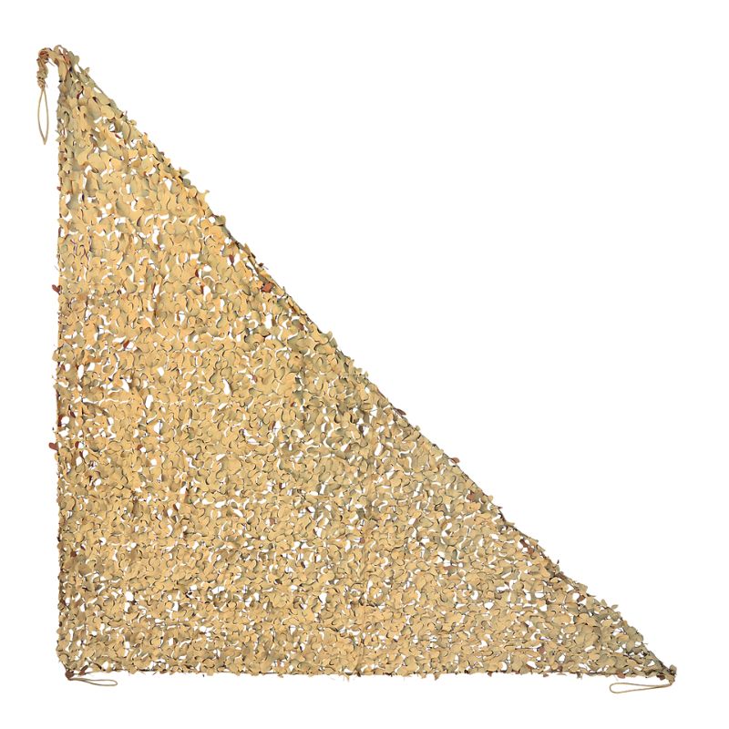 Rete mimetica triangolare sabbia