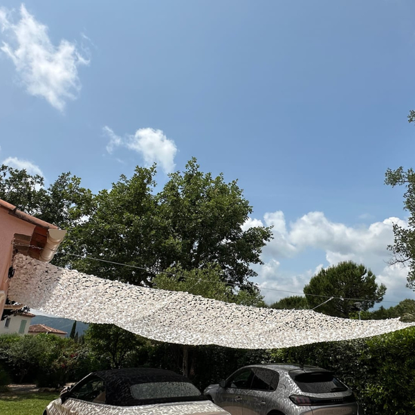 Cavo in acciaio per tenda mimetica ombreggiante
