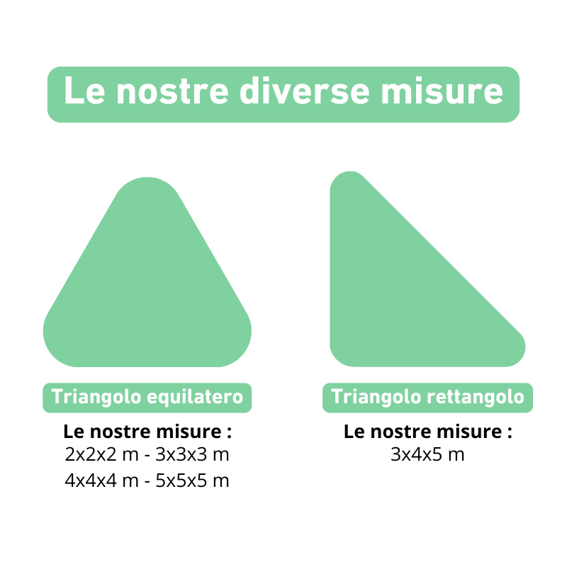 Rete mimetica triangolare desertica