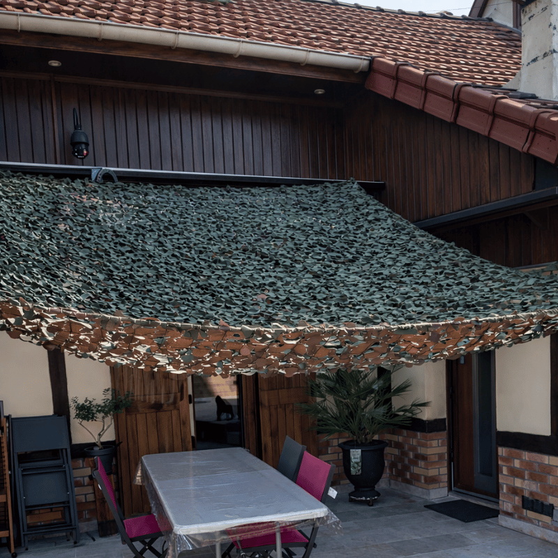 Rete mimetica triangolare militare