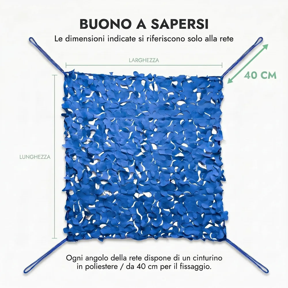 Rete mimetica blu