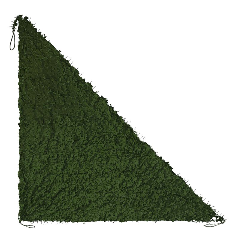 Rete mimetica triangolare verde